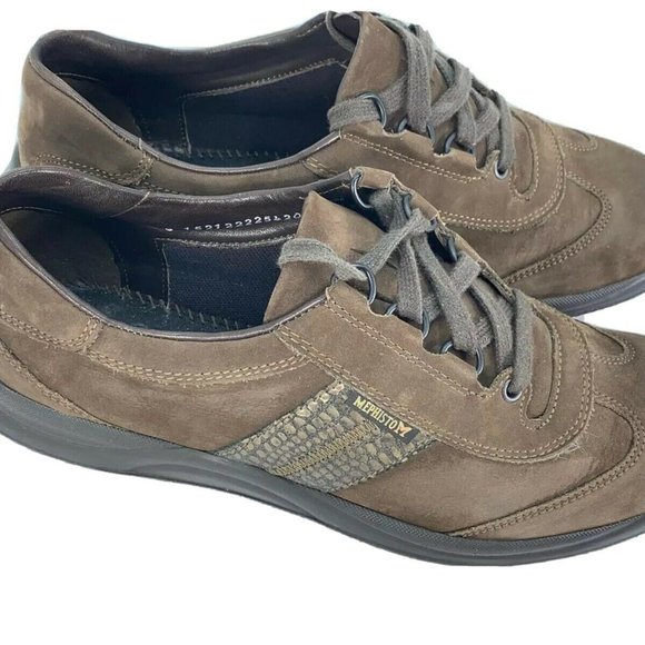 MEPHISTO: Runoff Air Jet System Brown Sneakers - Picture 2 of 8